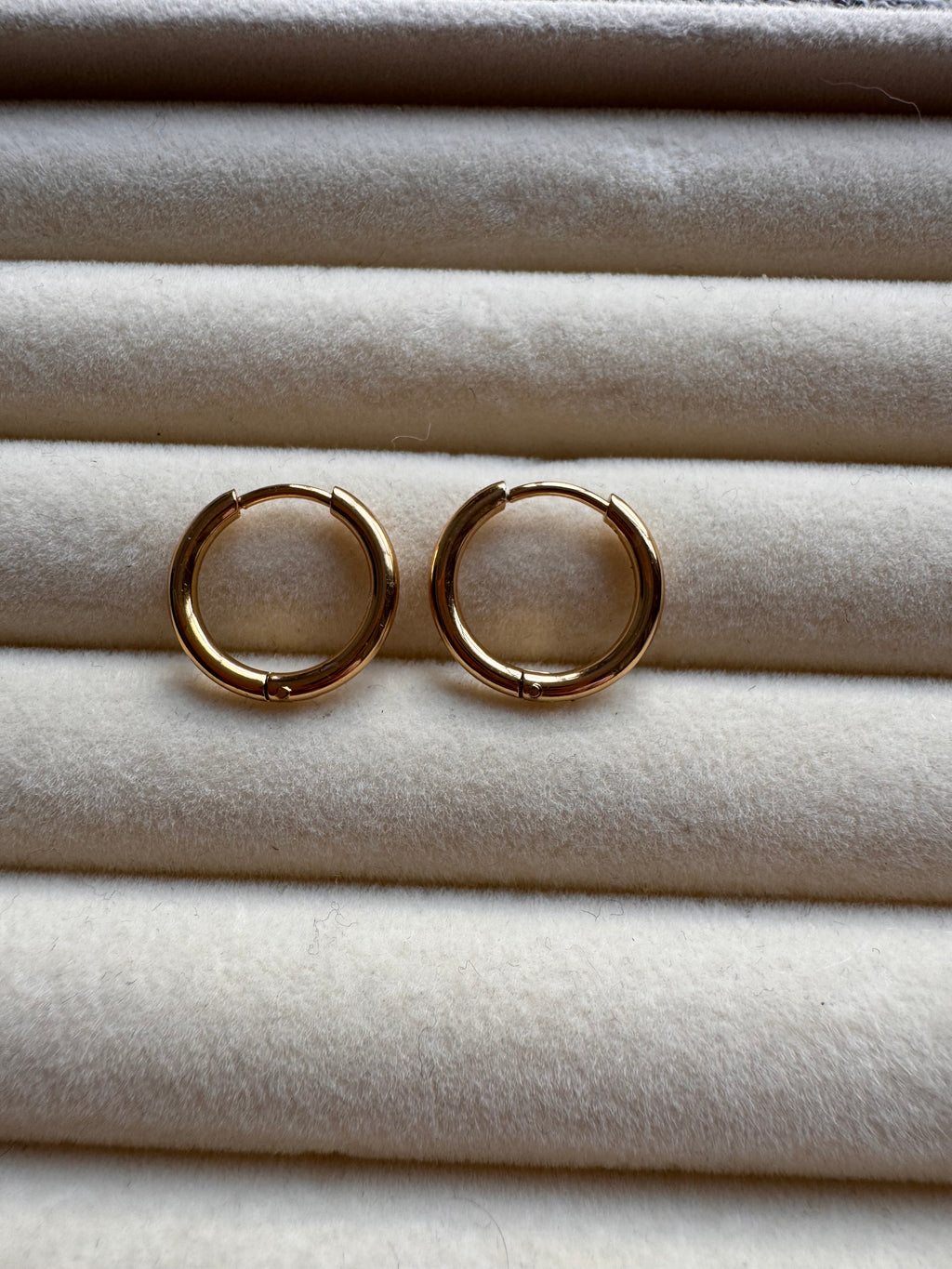 The Essential Classic Gold Huggie Hoops