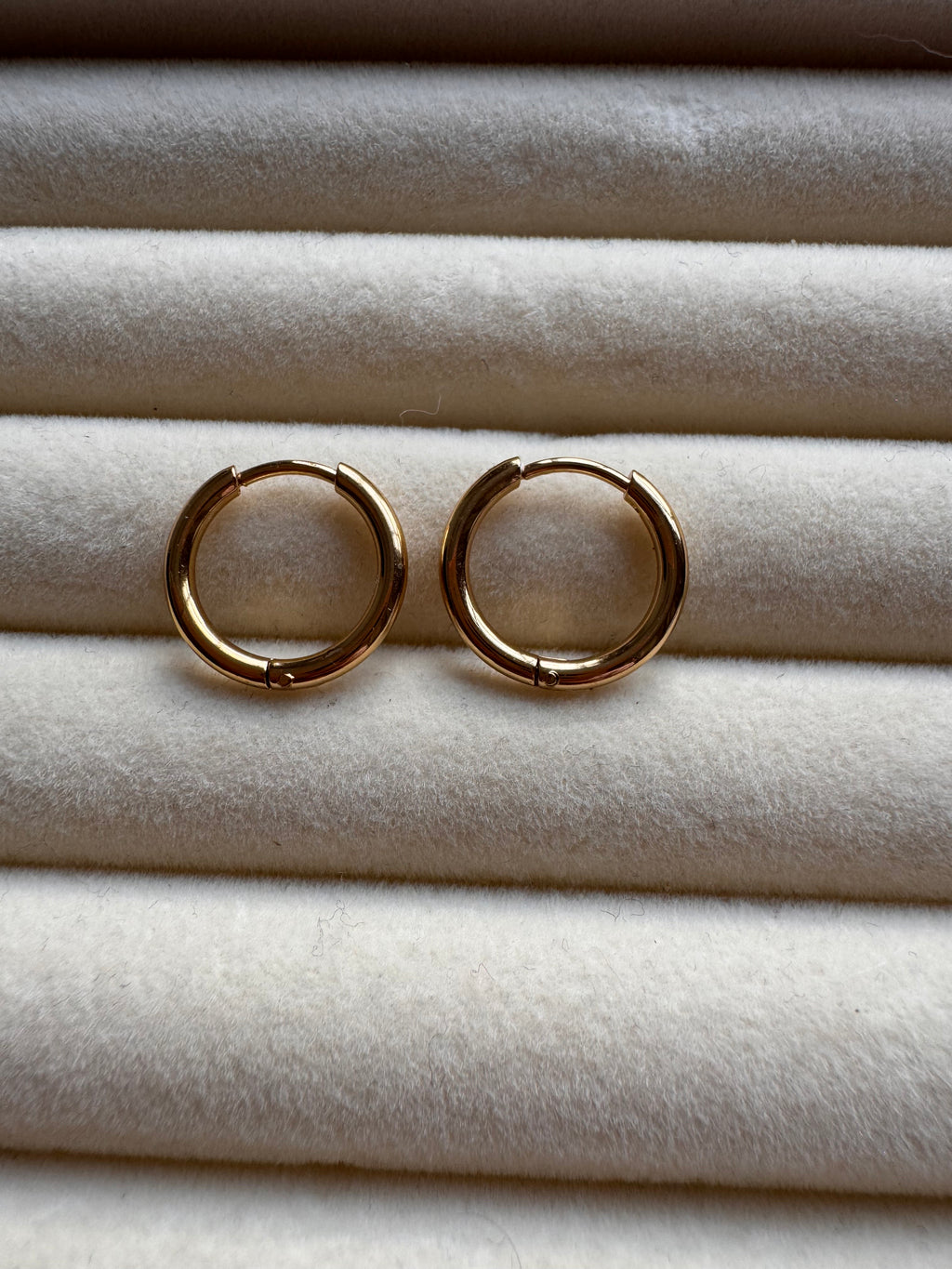 The Essential Classic Gold Huggie Hoops