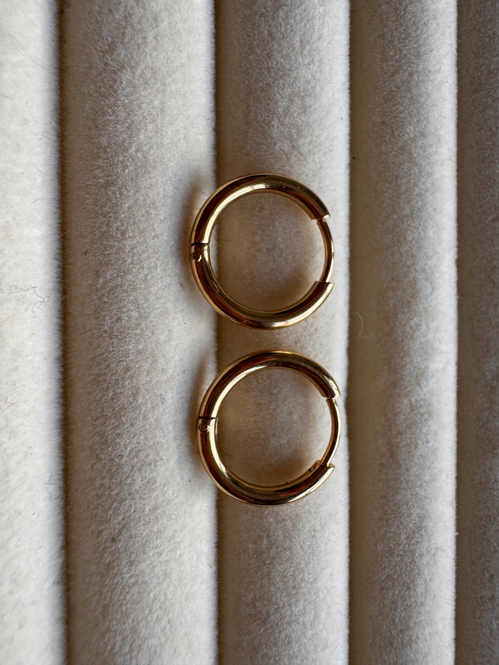 The Essential Classic Gold Huggie Hoops