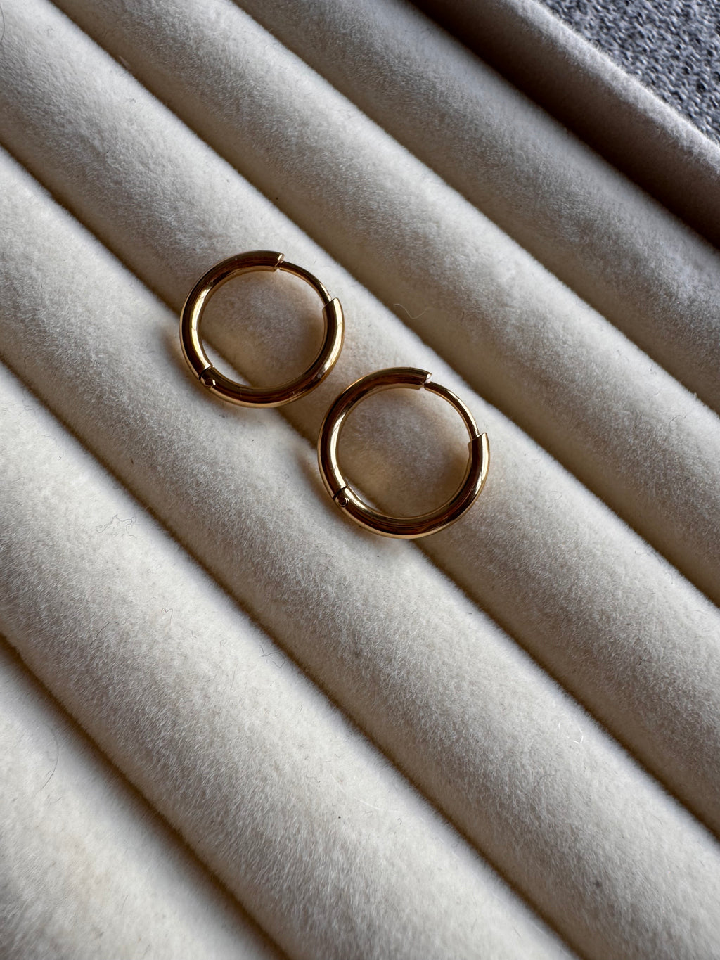The Essential Classic Gold Huggie Hoops