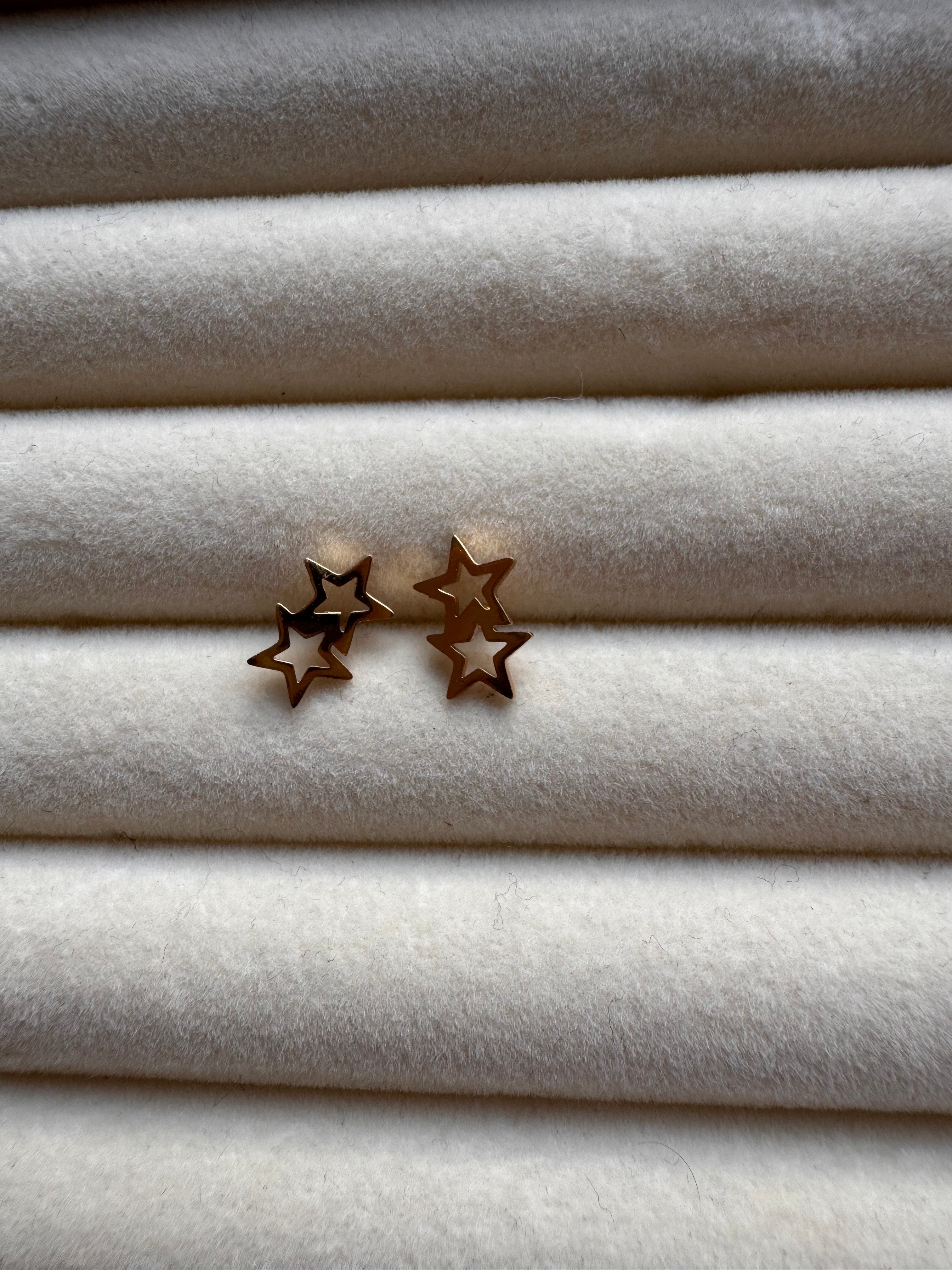 The Celestial Double Open-Star Studs