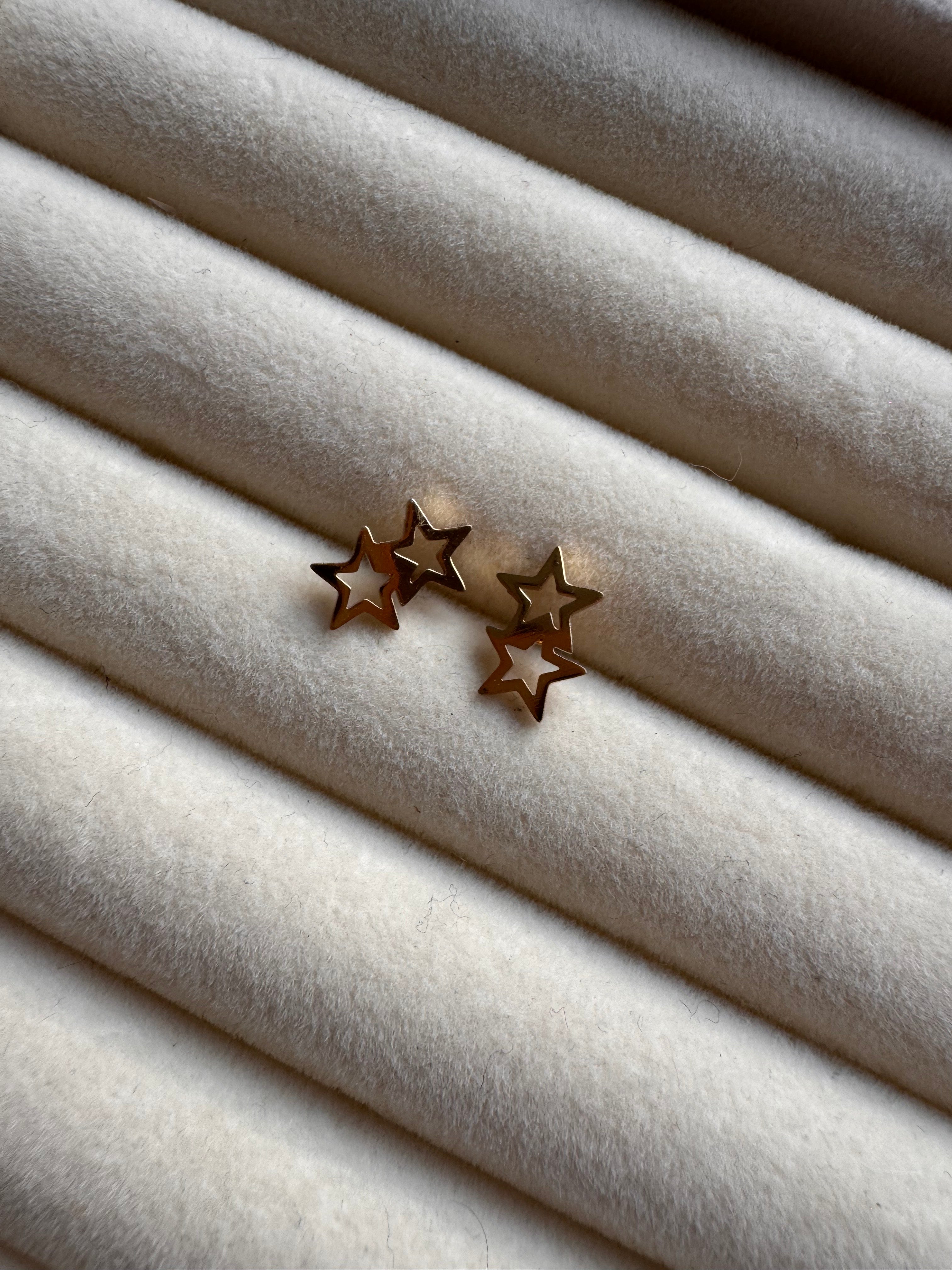 The Celestial Double Open-Star Studs