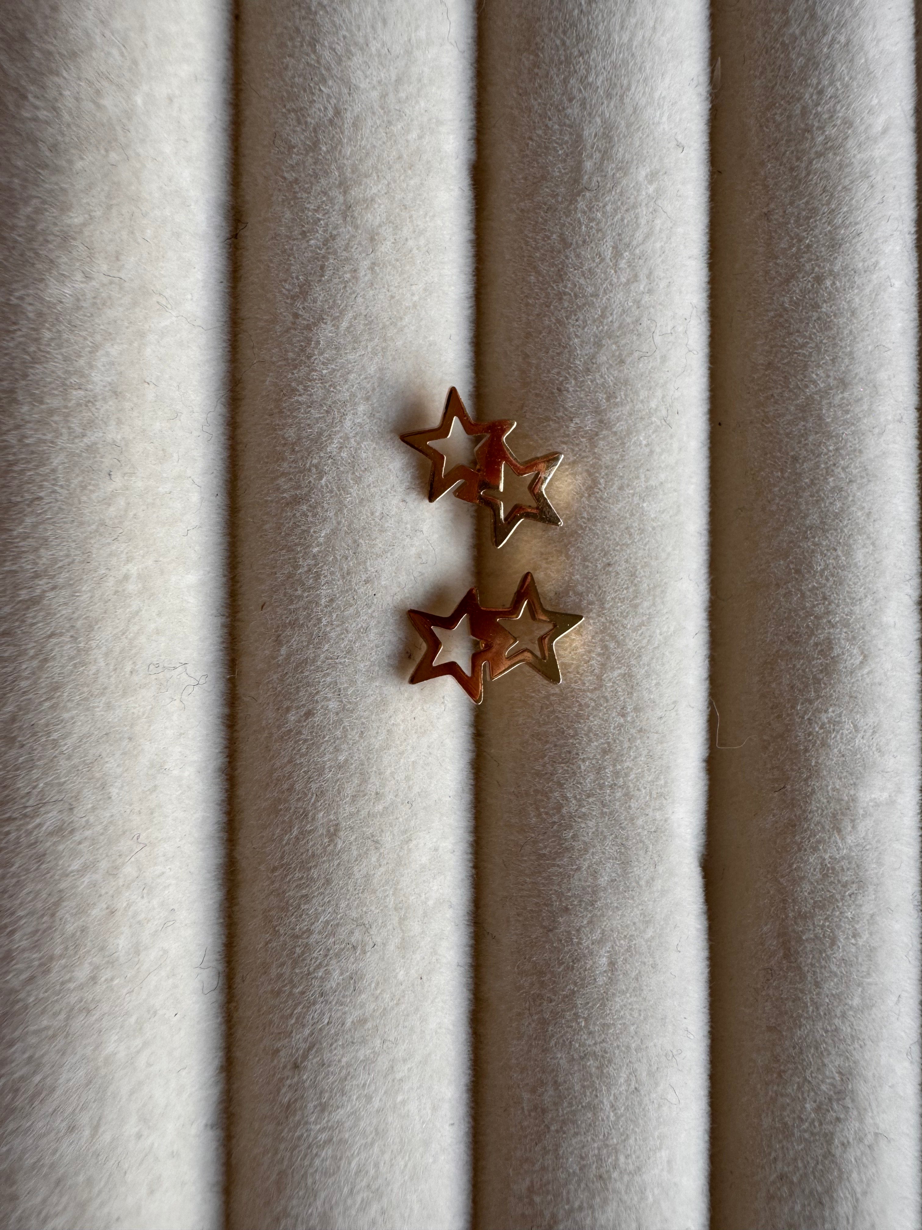 The Celestial Double Open-Star Studs