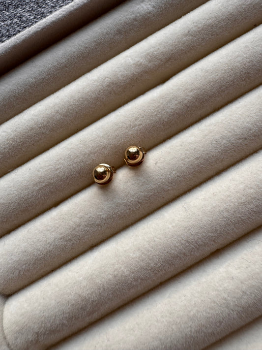 Golden Orb Studs