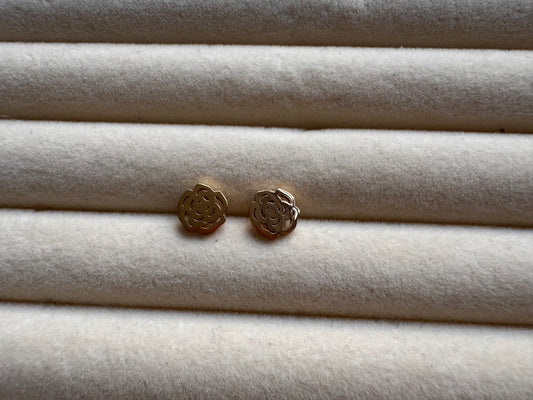 Golden Bloom Studs