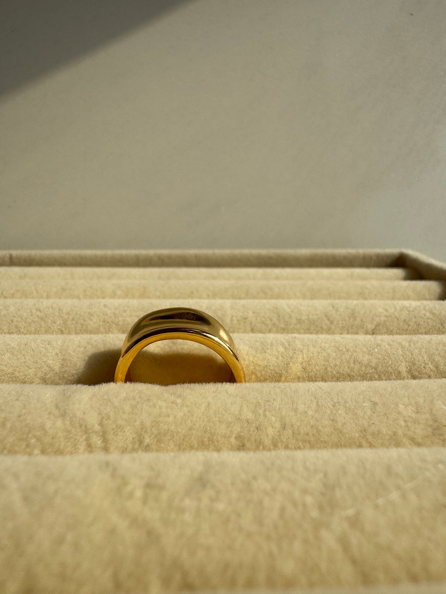 Aurora Gold Band Ring
