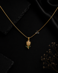 The Shimmering Tulip Pendant Necklace