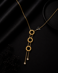 The Noir Roman Medallion Necklace