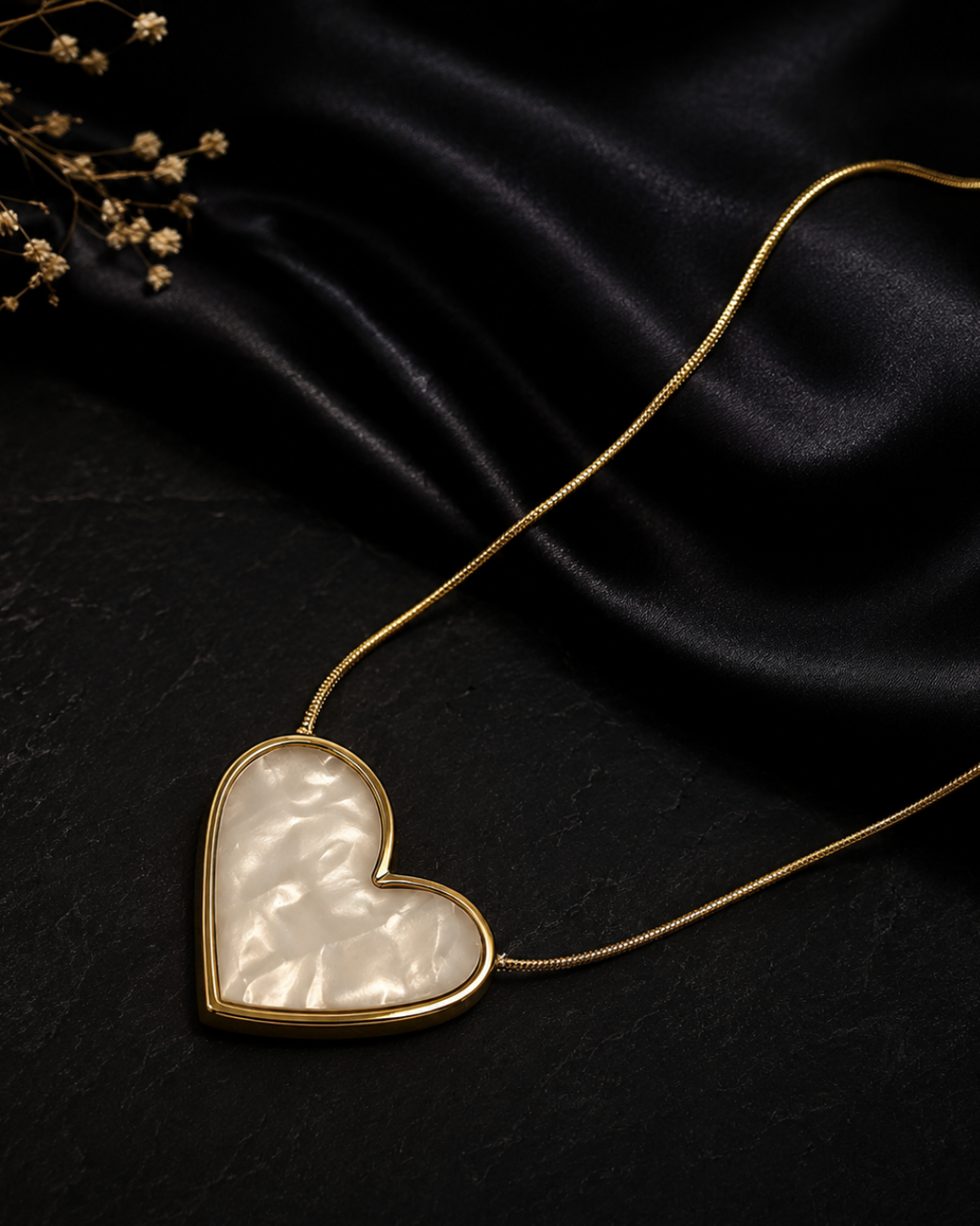 Opalescent Heart Pendant