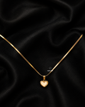 The Liquid Heart Herringbone Necklace