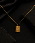 Celestial Evil Eye Tarot Tag Necklace