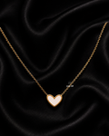 The Pearl-Lustre Heart Necklace