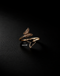 The Dual Butterfly Wrap Ring