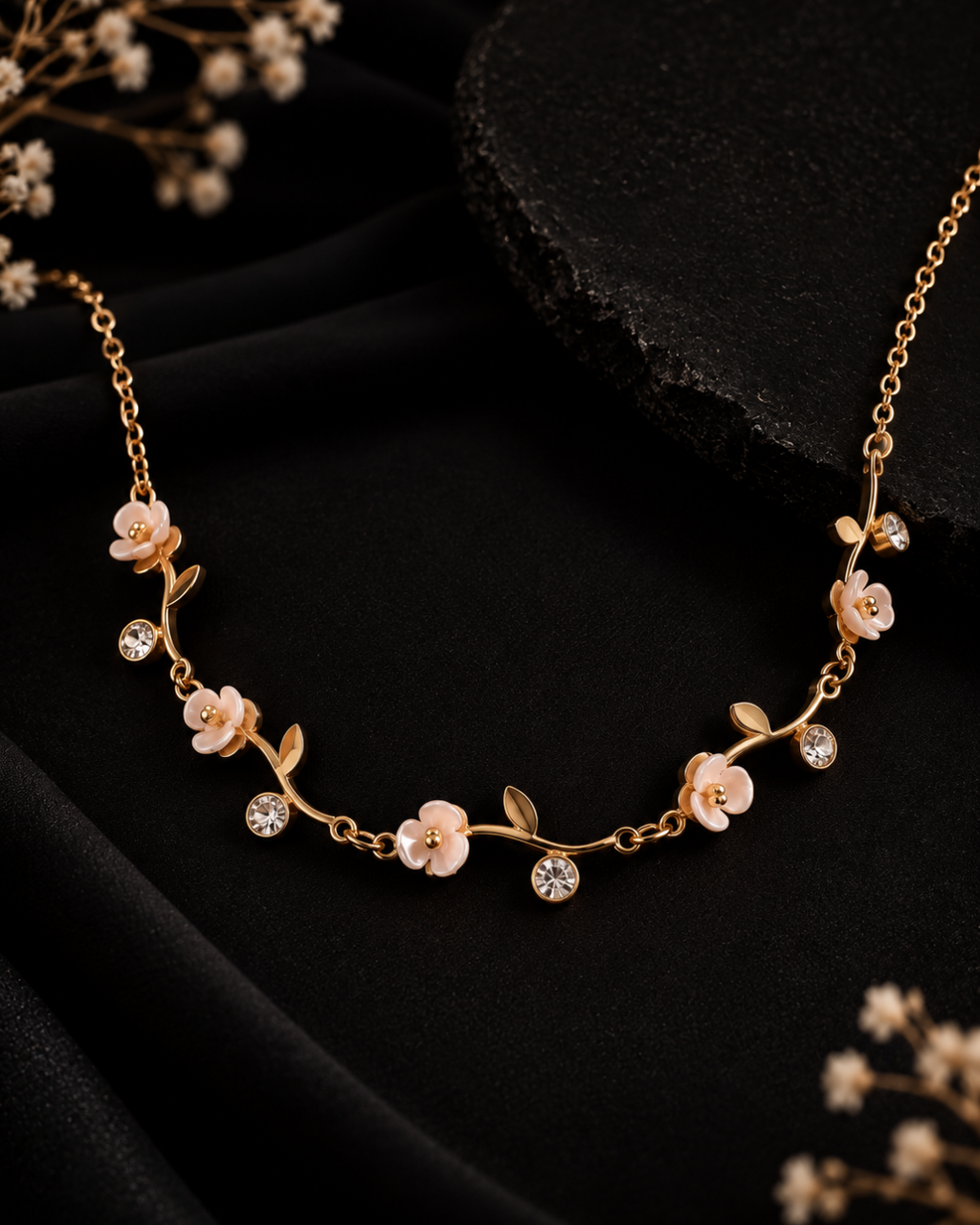 Rosé Garden Necklace