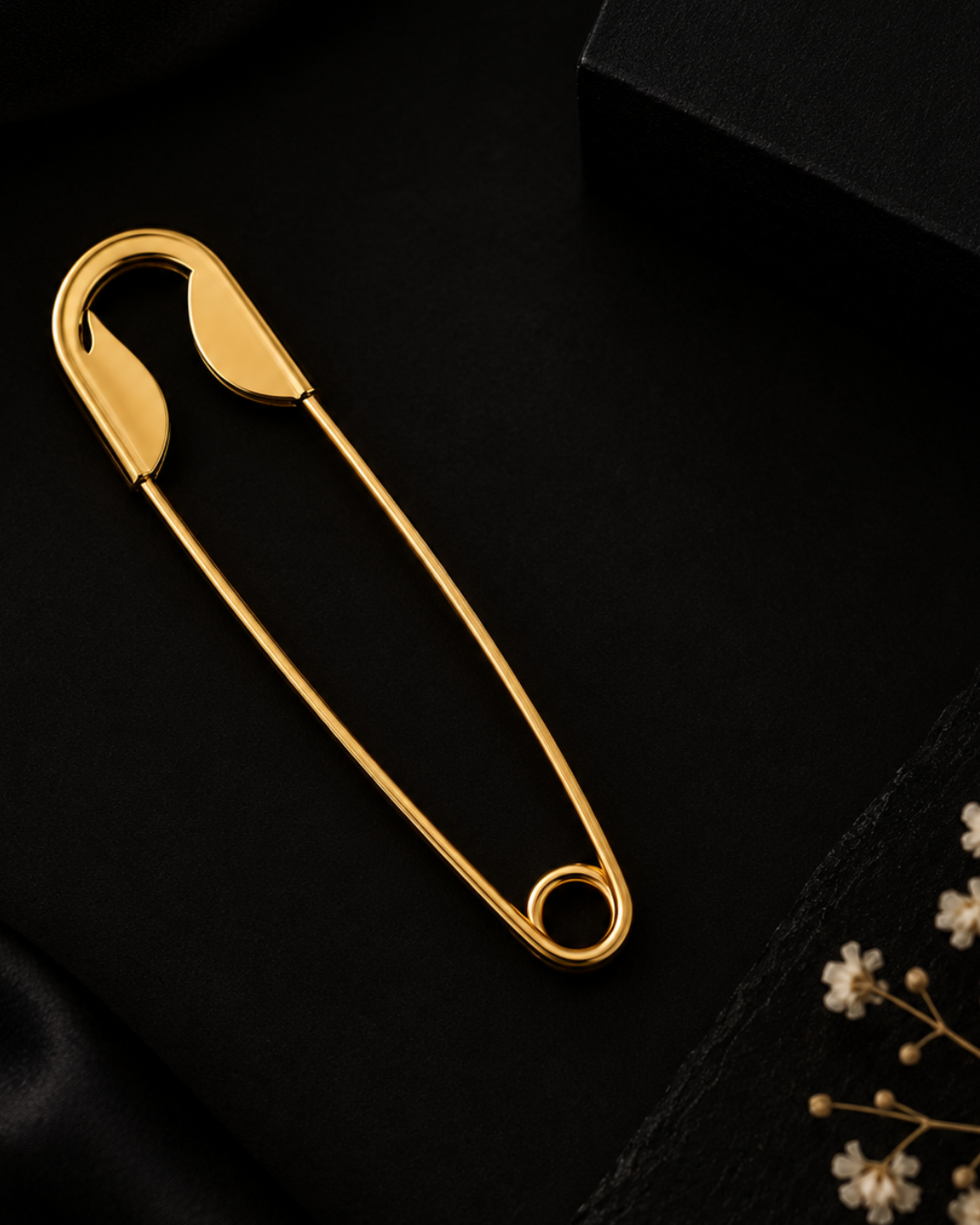 Hair Bun Golden Pin