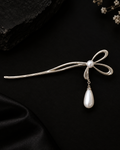 Pearl Bow Hair Pin