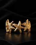 Starfish Sculptural Cuff Bracelet