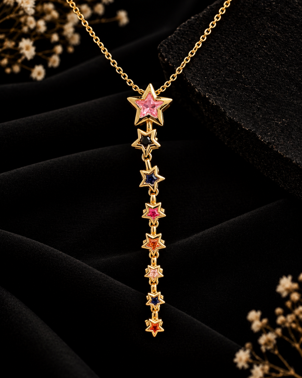 Starlit Drop Necklace
